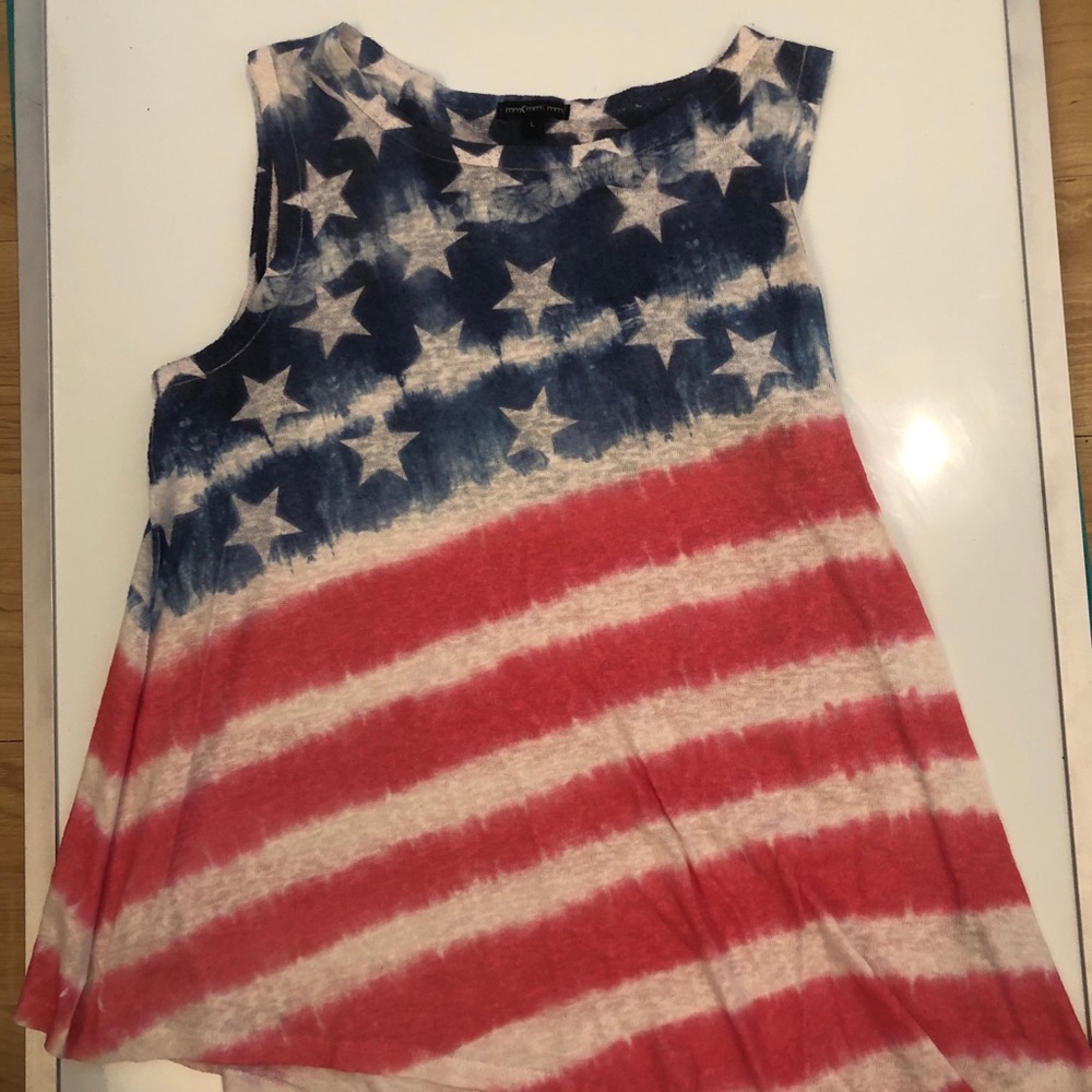 American Flag Tank Top